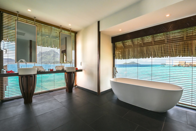 Bathroom 5, Le Bora Bora by Pearl Resorts, Bora Bora