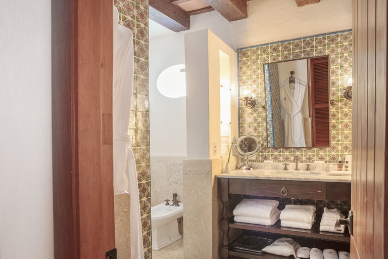 Bathroom 4, Hotel Casa San Agustin, Cartagena de Indias