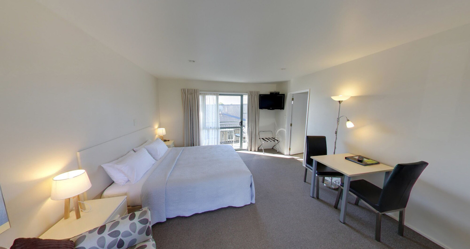Bedroom 2, Westport Spa Motel, Buller