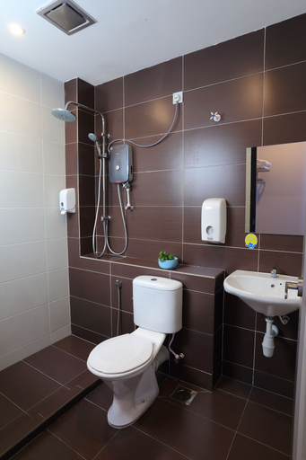 Bathroom 4, S Boutique Hotel, Kinta