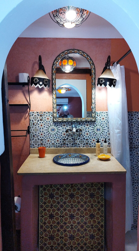 Bathroom 5, Riad Andalla, Marrakech