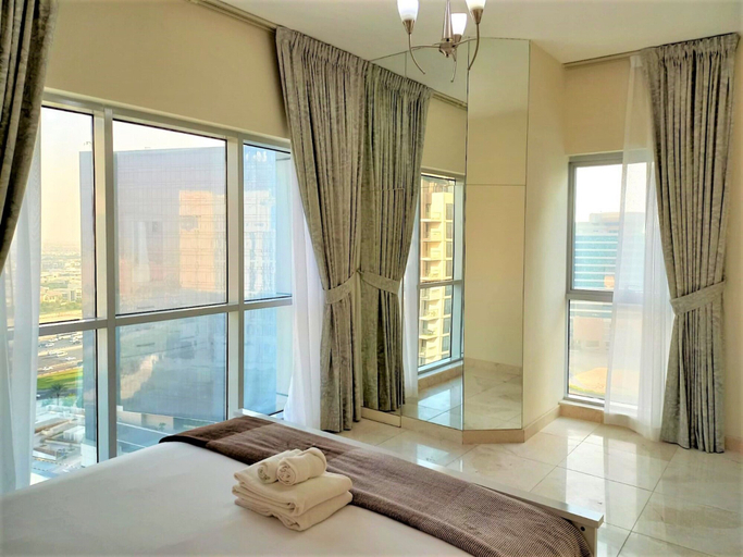 Bedroom 2, Supreme 2bedroom With Balcony in Business Bay, Dubai