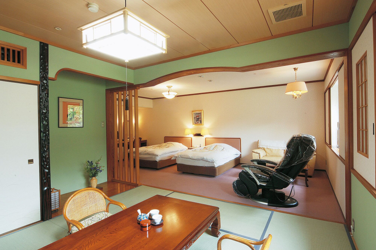 Bedroom 3, Watarase Onsen Hotel Sasayuri, Kyōtanabe