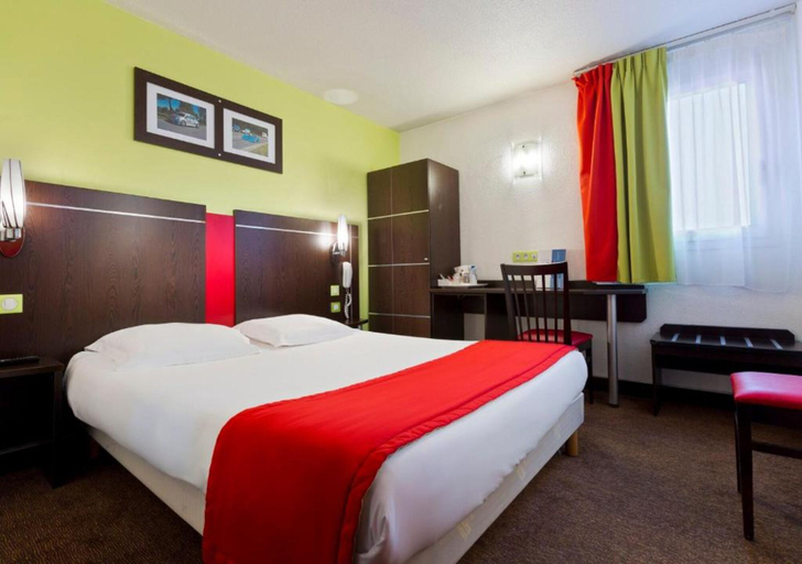 Bedroom 3, Enzo Hotels Reims Tinqueux, Marne