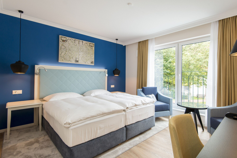 Bedroom 3, Boutique-Hotel Zur alten Post, Dithmarschen