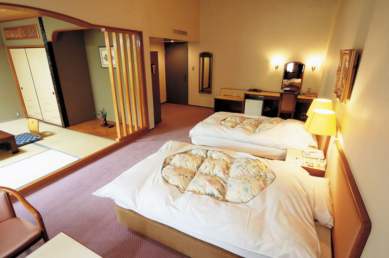 Bedroom 3, Watarase Onsen Hotel Sasayuri, Kyōtanabe