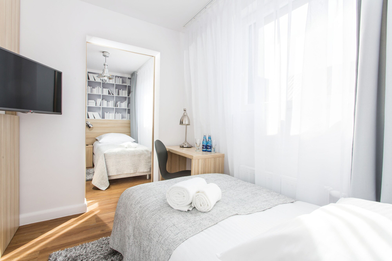 Bedroom 4, Smart Hotel Garnizon, Gdańsk City