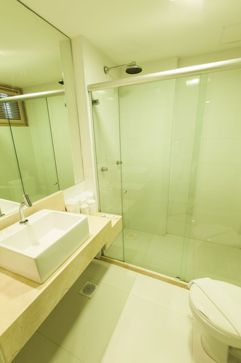Bathroom 4, Fortaleza Mar Hotel, Fortaleza