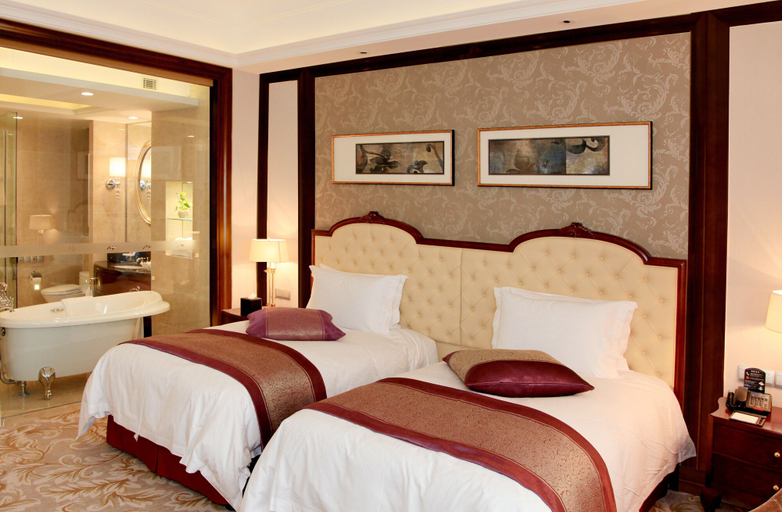Bedroom 2, Grand Metropark Guofeng Hotel Tangshan, Tangshan