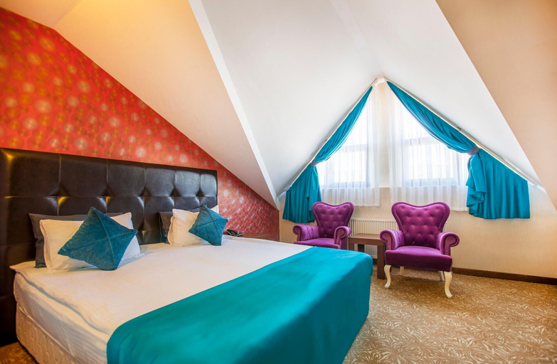 Bedroom 3, Highway Otel, Merkez