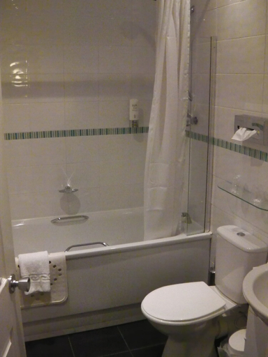 Bathroom 5, The Caledonian Hotel, Newcastle upon Tyne