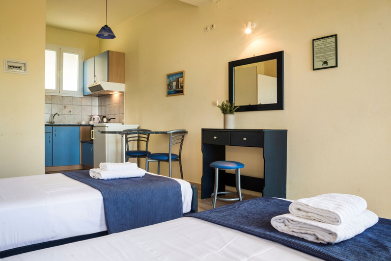Bedroom 3, Marias Garden Apartments, Ionian Islands