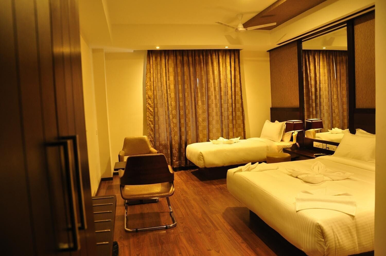 Bedroom 2, Hotel Atrium, Erode