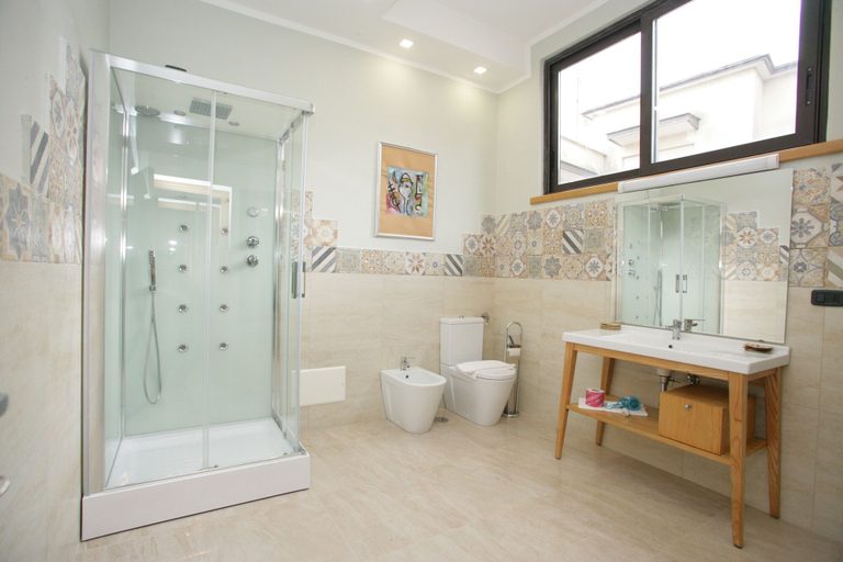 Bathroom 3, Hotel Piazza Marconi, Frosinone
