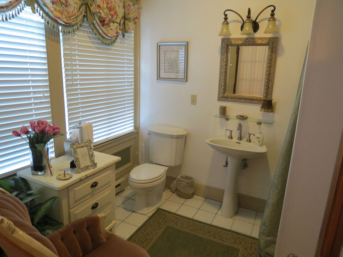 Bathroom 4, The Silver Fountain Inn, Strafford
