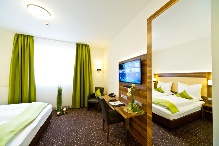 Bedroom 2, Wohlfühl - Hotel Neu Heidelberg - Hotel Heidelberg, Heidelberg