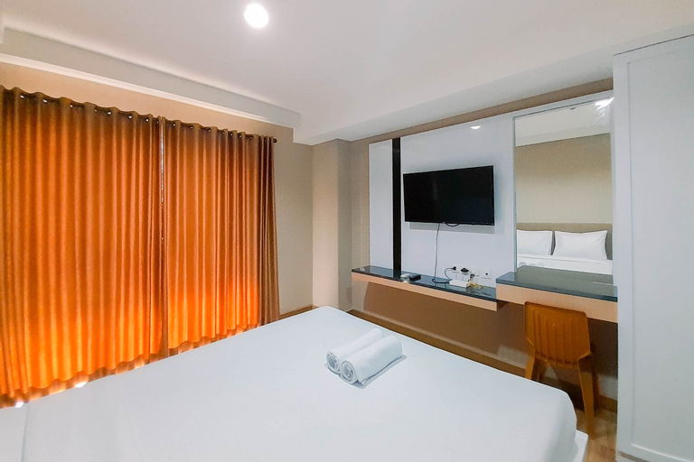 Bedroom 5, Great Deal and Homey Studio Room Patraland Amarta Apartment By Travelio, Sleman