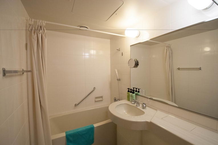 Bathroom 5, Hakuba Mominoki Hotel, Hakuba