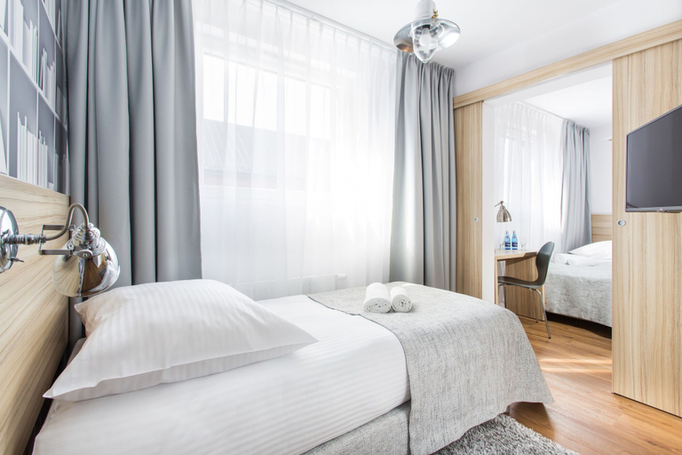 Bedroom 4, Smart Hotel Garnizon, Gdańsk City