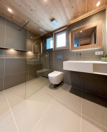 Bathroom 4, Hotel Les Flocons, Isère