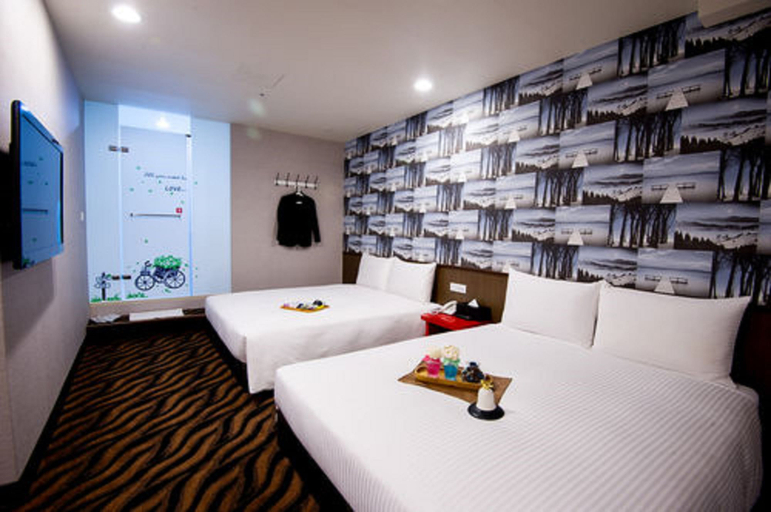 Bedroom 4, Hotel 6 - ZhongHua, Taipei City