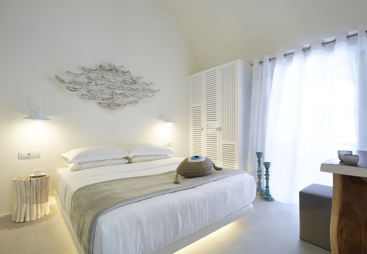 Bedroom 3, Eolia Kamari Villa, South Aegean