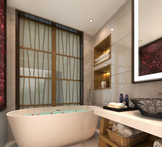 Bathroom, Wanyi Lijing Hotel Guiyang Huaxi Park, Guiyang