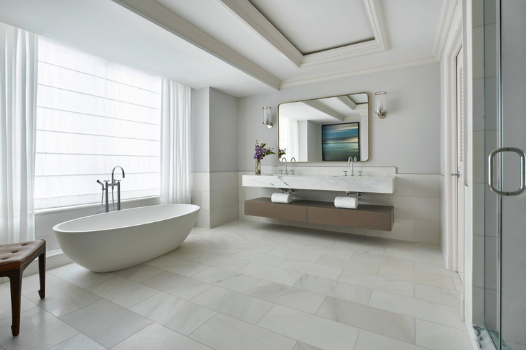 Bathroom 5, The Ritz-Carlton, Washington, D.C., Washington D.C.