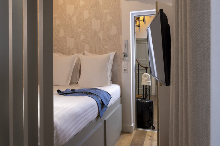 Bedroom 5, Yuna Blanche - Serviced Apartments, Paris