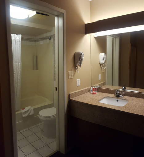 Bathroom 4, Econo Lodge Inn & Suites, Greater Vancouver