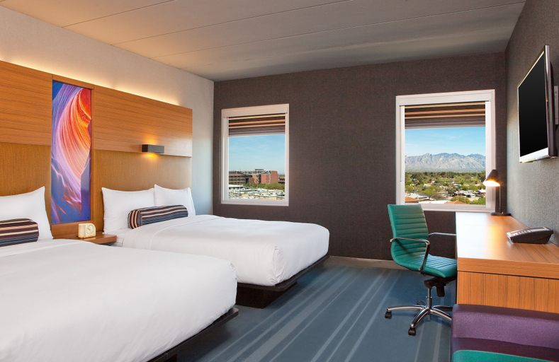 Bedroom 4, Aloft by Marriott Tucson University, Pima