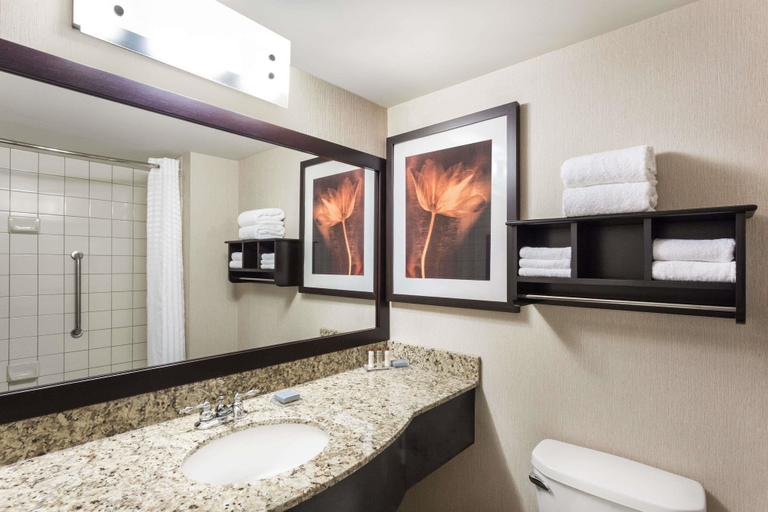 Bathroom 4, Wingate By Wyndham Regina, Division No. 6