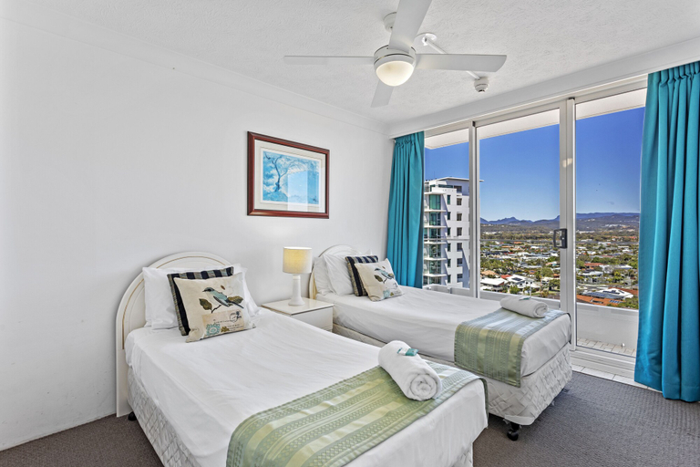 Bedroom 4, Southern Cross Beachfront Holiday Apartments, Gold Coast