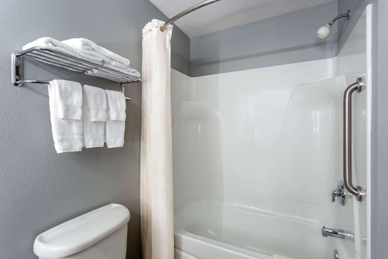 Bathroom 4, AmericInn by Wyndham Fulton Clinton, Whiteside