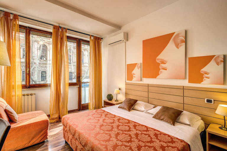 Bedroom 3, Trastevere Rooms, Rome