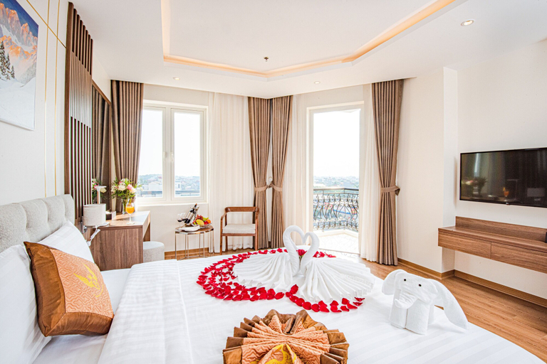 Bedroom 3, Manh Quan Luxury Hotel, Vĩnh Yên