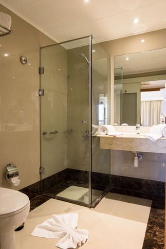 Bathroom 4, Plaza Hotel Alexandria, Alexandria