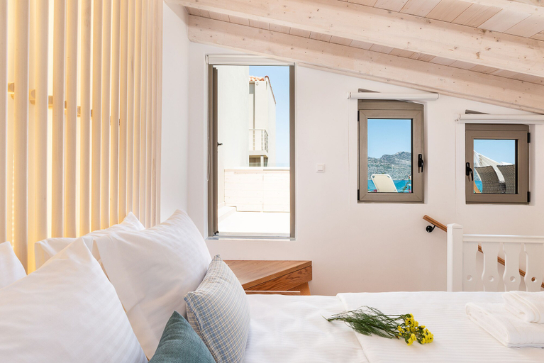 Bedroom 3, Sea Front Villas, Crete