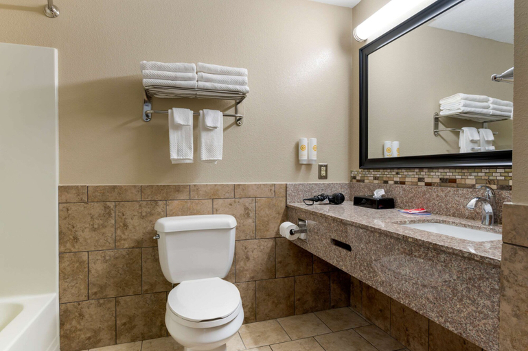Bathroom 5, Econo Lodge Shelbyville North, Shelby