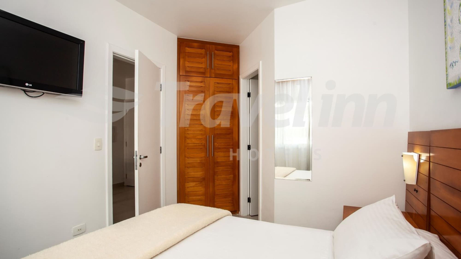 Bedroom 3, Travel Inn Flats Riviera, Bertioga