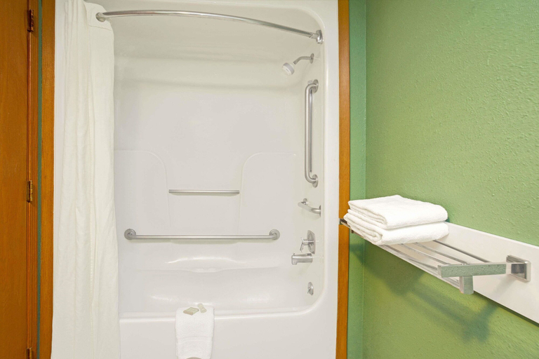Bathroom 4, Super 8 by Wyndham Denver Stapleton, Denver