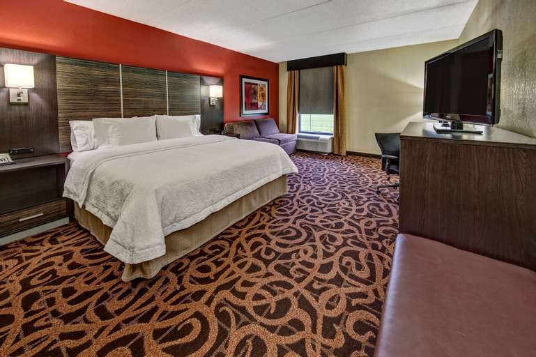 Bedroom 3, Hampton Inn Houston Baytown, Harris
