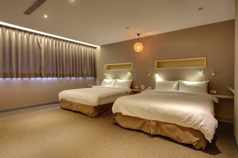 Bedroom 3, Bayman Hotel, Taipei City