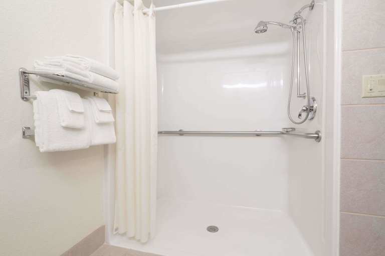 Bathroom 5, Microtel Inn & Suites by Wyndham Rice Lake, Barron