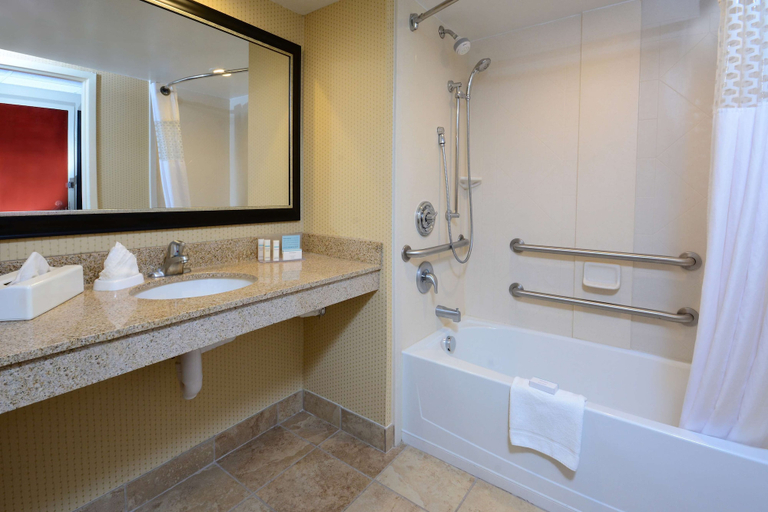 Bathroom 4, Hampton Inn Raleigh/Town Of Wake Forest, Wake