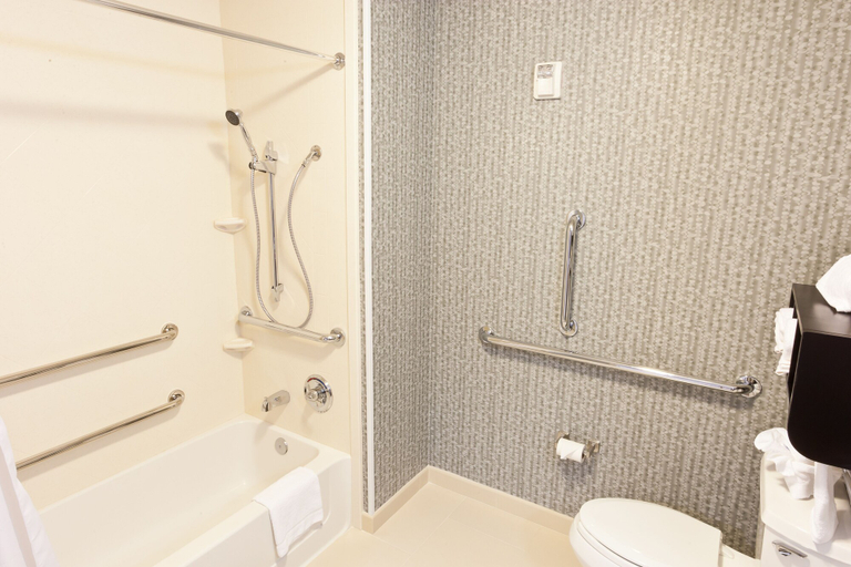 Bathroom 4, Hampton Inn & Suites Tulsa/Central, Tulsa