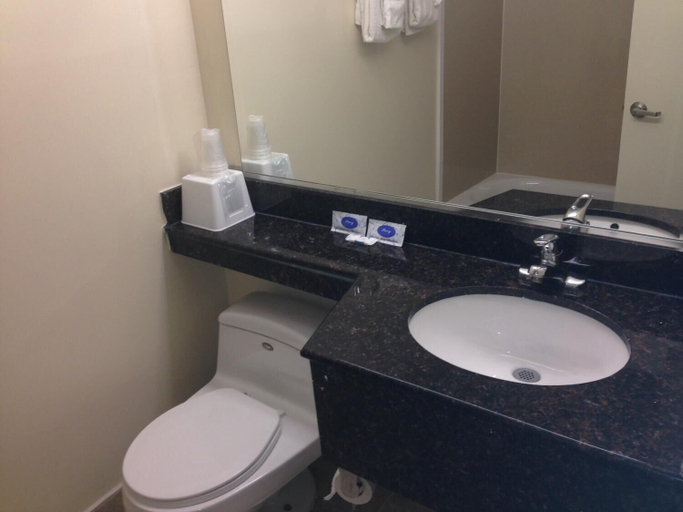Bathroom, Red Carpet Inn New Brunswick, Middlesex