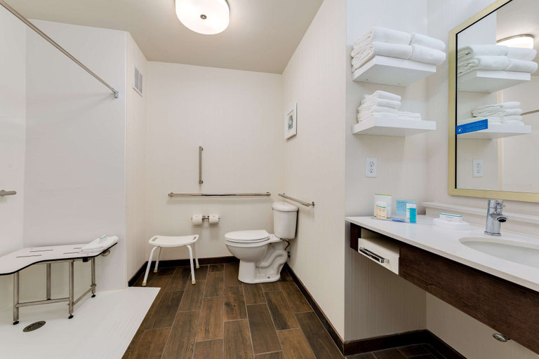 Bathroom 4, Hampton Inn Niceville - Eglin Air Force Base, Okaloosa