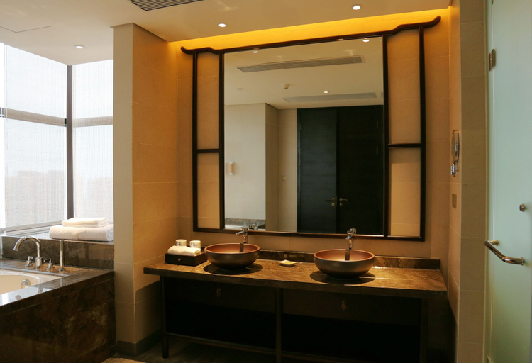 Bathroom 4, San Po Hotel (Pushang Branch), Fuzhou