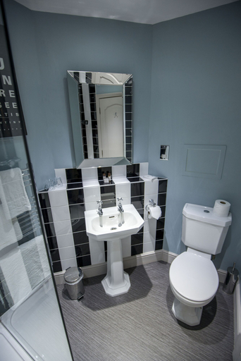 Bathroom 4, Stonehouse Court Hotel, Gloucestershire